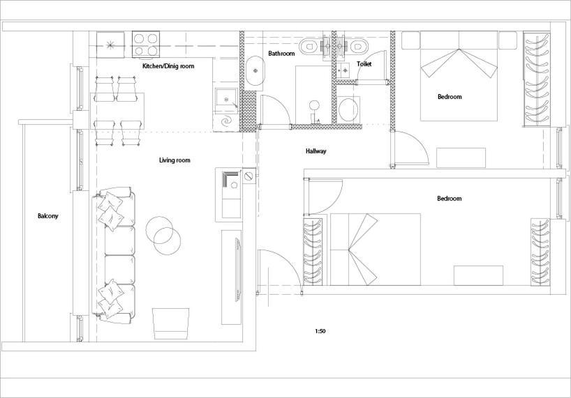 Apartment Vito Омиш Экстерьер фото